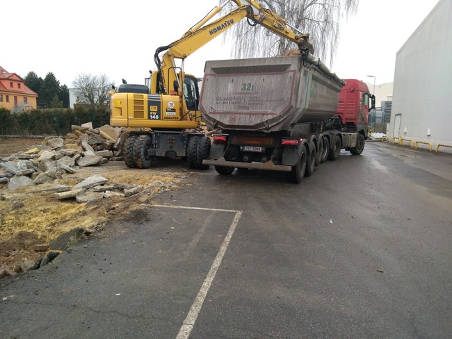 Demolice haly Libáň