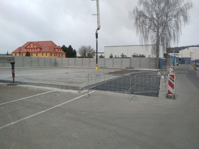 Demolice haly Libáň