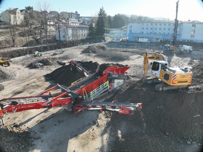 Zemní práce pro Domov pro seniory, Česká Třebová