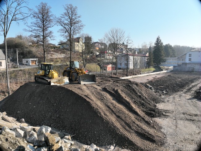 Zemní práce pro Domov pro seniory, Česká Třebová