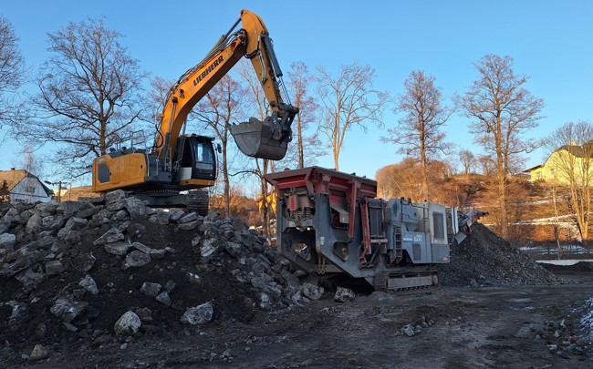 Zemní práce pro Domov pro seniory, Česká Třebová