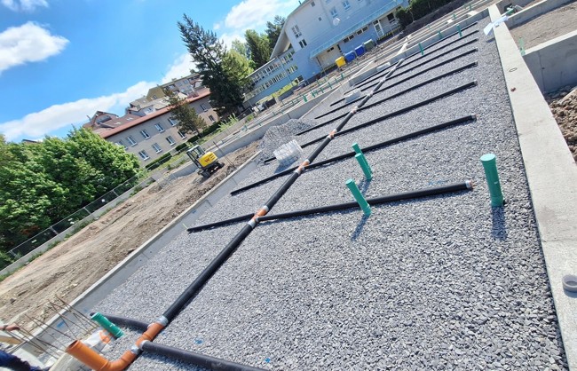 Zemní práce pro Domov pro seniory, Česká Třebová