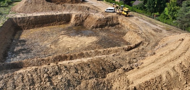 hrubé terénní úpravy