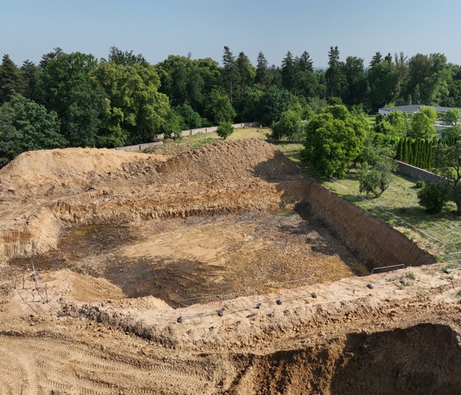 hrubé terénní úpravy