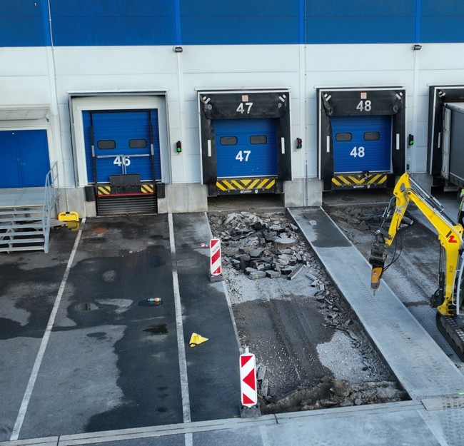 Oprava nákladových doků