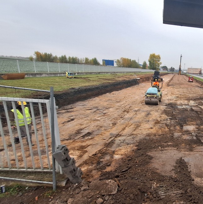 Oprava železnice Velim