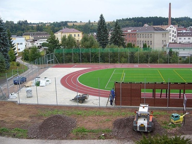 výstavba sportovišť Trutnov